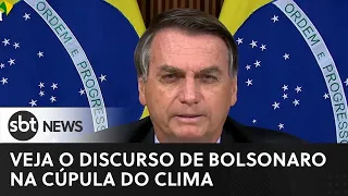 Íntegra do discurso do presidente Jair Bolsonaro na Cúpula do Clima | SBT News