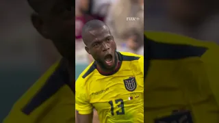 Glorious glancing header from Enner Valencia seals Ecuador win! | #ShortsFIFAWorldCup