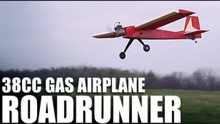 Flite Test - The Roadrunner - 38cc Gas Airplane