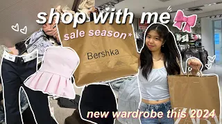 SHOPPING VLOG 🛍 | sale season, zara, bershka, and stradivarius + haul