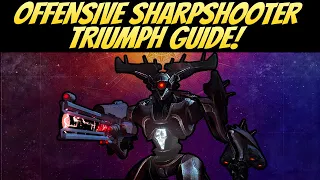 Offensive Sharpshooter Triumph Guide! Fastest Method! (Destiny 2 Shadowkeep)