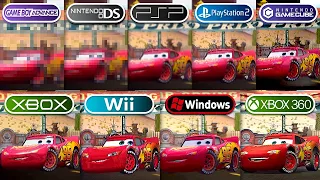 Cars (2006) GBA vs DS vs PSP vs PS2 vs GameCube vs Xbox Classic vs Wii vs PC vs Xbox 360