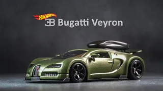 Bugatti Veyron in Muscle Car Colors - Hot Wheels Custom