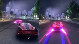 Ferrari FXX K vs Icona Vulcano Titanium@Nanjing Stroll, Shanghai║Asphalt 9: Legends