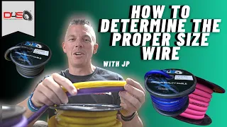 HOW TO DETERMINE THE PROPER SIZE WIRE FOR YOUR AMPS