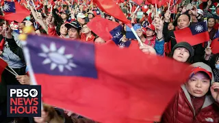 In Taiwan, presidential election brings long-simmering tensions with China to the surface