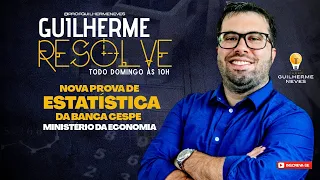 Prova Resolvida de Estatística - CESPE 2020 - Ministério da Economia