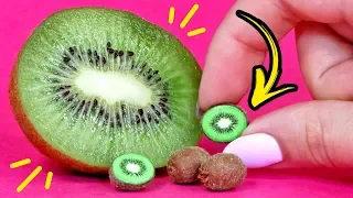 🌟 MINI KIWI ❤️ Polymer clay tutorial ❤️ AnnaOriona