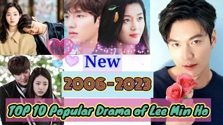 Top 10 best Drama of Lee Min Ho || Lee Min Ho top 10 drama list