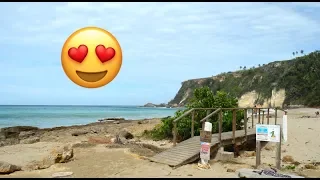 Searching for Left - Surfing Borinquen Beach - Aguadilla, Puerto Rico