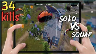 Solo vs squad gameplay pubg mobile | iPad 9th gen ||1+1| SAMSUNG A3,A5,A6,A7,J2,J5,J7,S5,S6,S7,S9