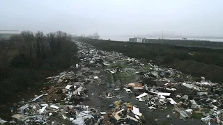 Britain's biggest fly-tipping site