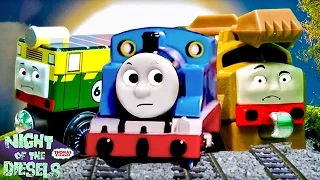 Night of the Diesels Compilation + BONUS Scenes! | Night of the Diesels | Thomas & Friends