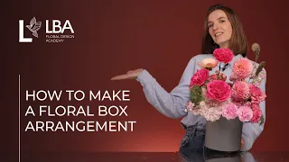 HOW TO MAKE A FLORAL BOX ARRANGEMENT | LBA TUTORIAL