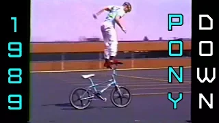 Throw back Thursday - Back to 1989 - haro master bmx flatland