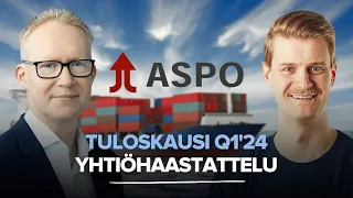 Aspo Q1'24: Hyvä tuloksentekokyky on kaikki kaikessa