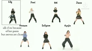 Who Danced O.O (NMIXX) the best each move?