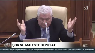 Ilan Șor nu mai este deputat în Parlamentul Republicii Moldova. Reacția Partidului „Șor”