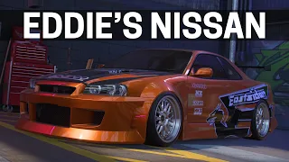 Eddie's Nissan Skyline GT-R V-Spec in NFS Games (2003-2019)