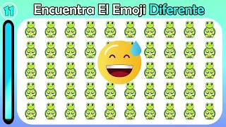 Encuentra El Emoji Diferente | JUEGO #74 | Prueba de rompecabezas de emojis