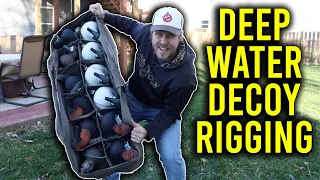 How I Rig My Diver Decoys | Long Line Rigging