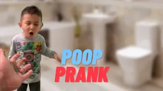 WIPING FAKE POOP ON KIDS PRANK PART 2 | TikTok Compilation