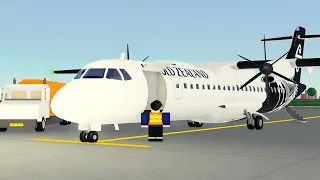 TRIPREPORT | Auckland - Napier ATR-72 | Air New Zealand, Real Sounds (Roblox PTFS)