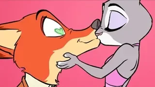 [Zootopia Comic Dub] First Date (romance/comedy - Judy/Nick)