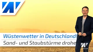 Wüstenwetter in Deutschland: Ab Montag drohen gefährliche Sand- und Staubstürme!