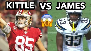 George Kittle vs Derwin James (2018) TE vs DB