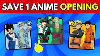 Save One Anime Opening from Every Year 🔥 2024 - 1995 Anime Opening Quiz