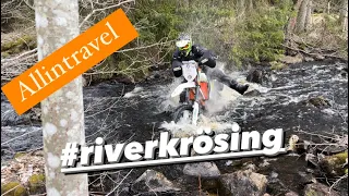 Riverkrösing, punktering, skador jag det hände mycket på 29mil grus 😎