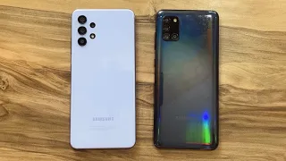 Samsung Galaxy A31 vs Samsung Galaxy A32