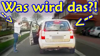 Audi-Raser, Irrer Radfahrer und Gegenstände auf die Fahrbahn geworfen | DDG Dashcam Germany | #393