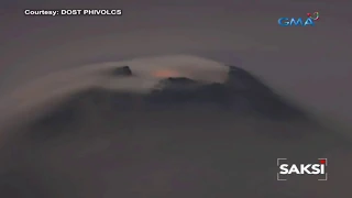 Saksi: "Crater glow", namataan sa Bulkang Mayon, na noong March 2018 pa nasa Alert Level 2