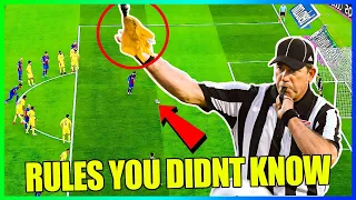 10 Football Rules You Didnt Know About!