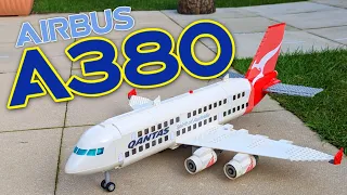 How to Make a Lego A380 - Tilted Landing Gear, Realistic Engines and More!