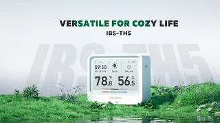 Revolutionize Home Comfort with our New INKBIRD IBS-TH5 Indoor Temperature and Humidity Monitor!