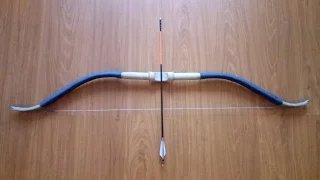 Как сделать лук из ПВХ трубы / How to make a bow out of PVC pipe