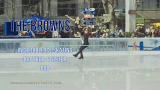 Siblings Skate to Inspire: A Mesmerizing Duo on Ice