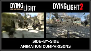 Dying Light vs Dying Light 2 || Comparison (Parkour & Combat Animations)