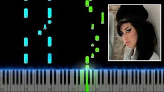 Amy Winehouse - Rehab Piano Tutorial