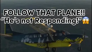 CESSNA PILOT BECOMES INCAPACITATED IN FLIGHT [ATC ask for Help From Other Aircraft]