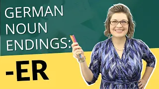 German Nouns Ending in -er | German with Laura