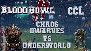 Blood Bowl 2 - Chaos Dwarves (the Sage) vs Underworld - CCL G2