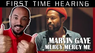 FIRST TIME HEARING MERCY MERCY ME -  MARVIN GAYE REACTION