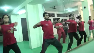 zumba dance aerobics on KUDURO BOOTY SHAKE by abhinav joshi