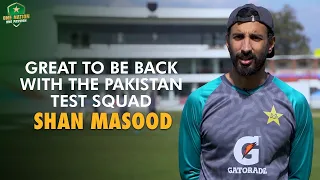 Great to be back with the Pakistan Test squad: Shan Masood #BoysReadyHain #PAKvAUS | PCB | MA2T