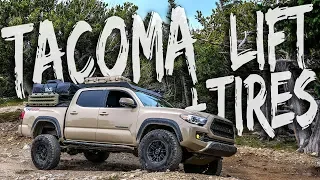 Tacoma Lift + Tires - "Hey Mike, what lift and tires you runnin???"