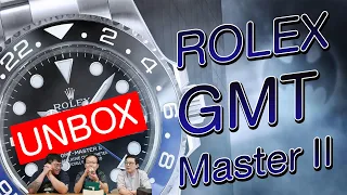 UNBOX Rolex GMT Master II Batman Jubilee  | U here here